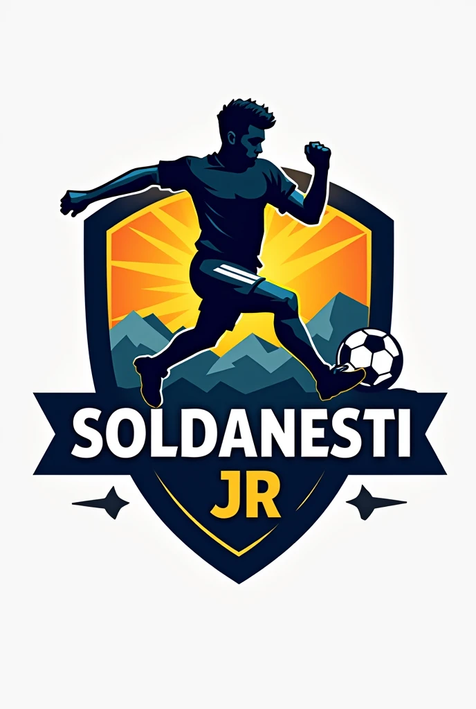 Soccer team logo name Soldanesti JR 