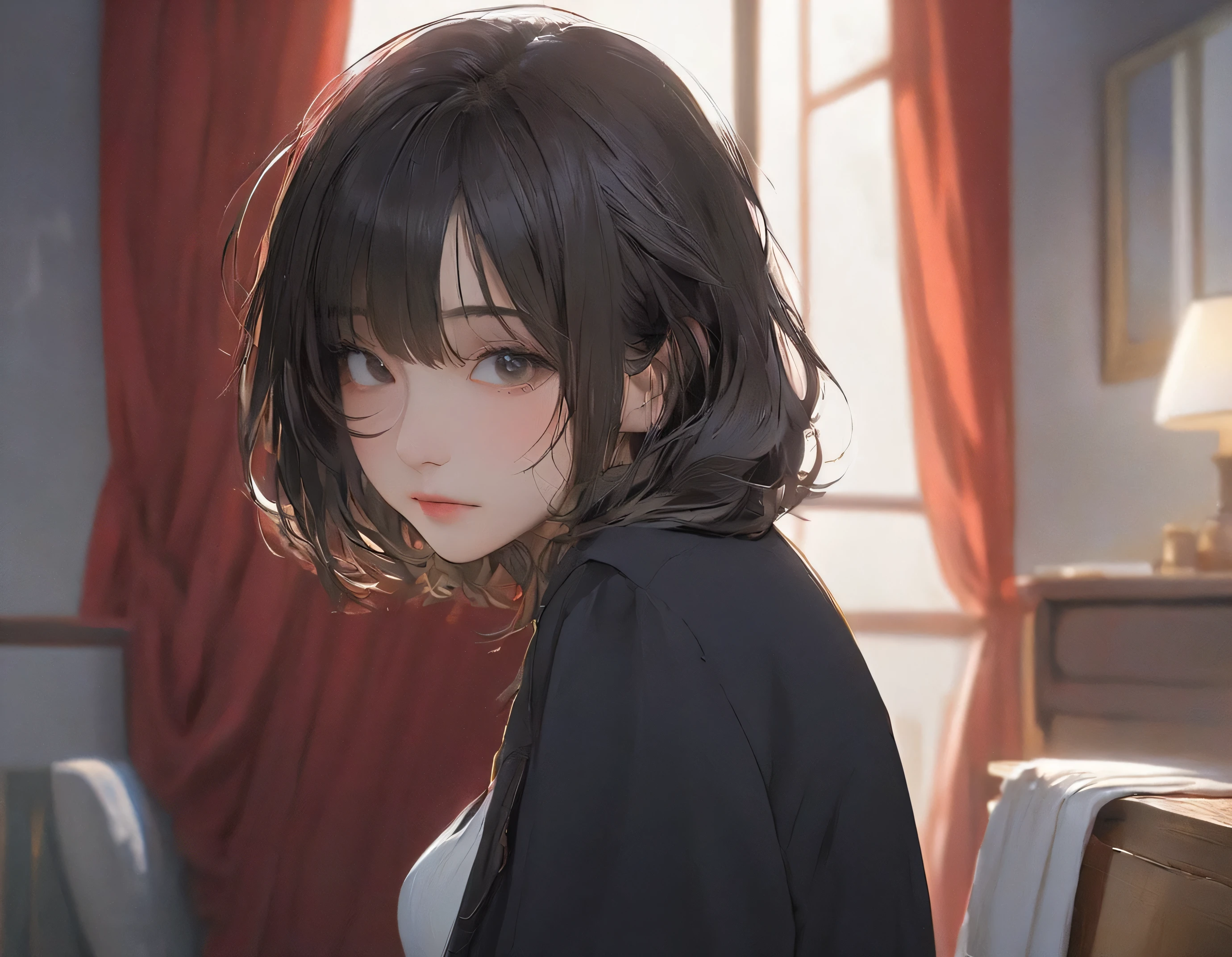 (masterpiece, Highest quality:1.2), One girl, alone
