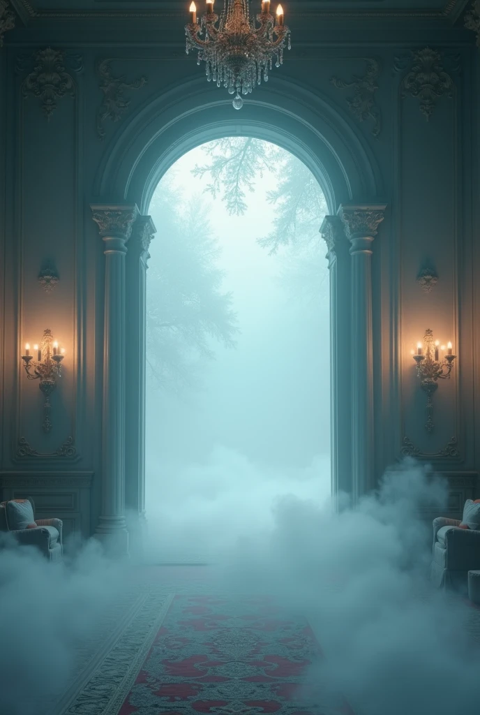 Create a beautiful foggy rooms
