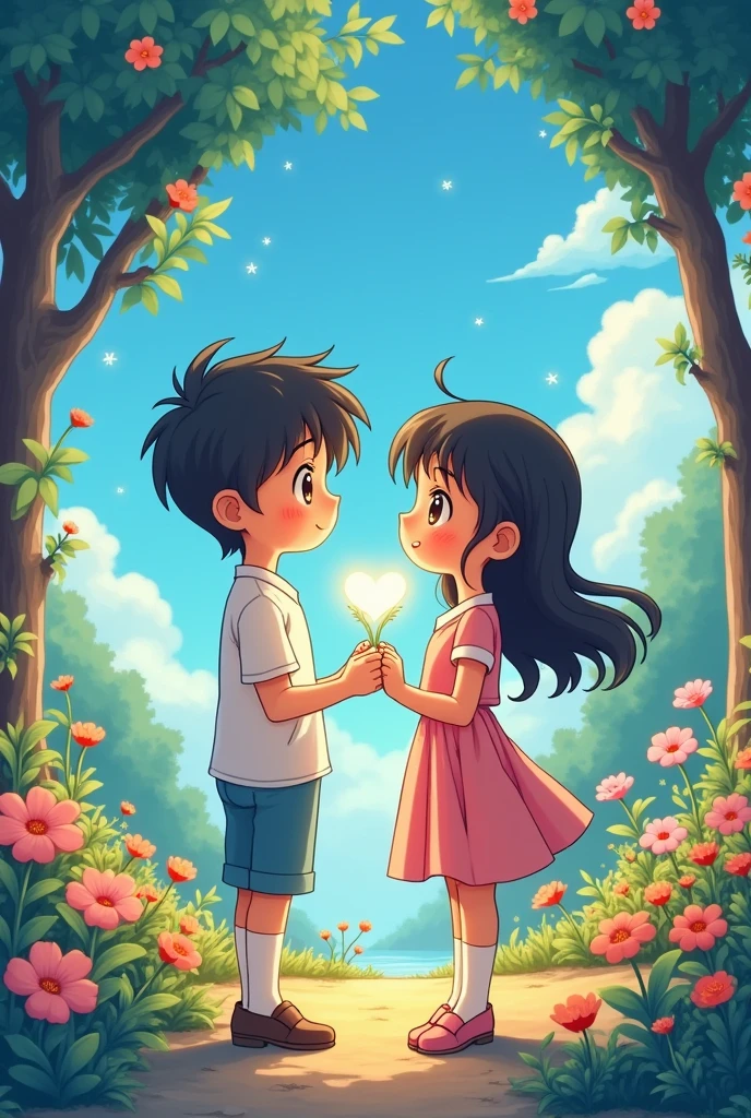 Love cartoon anime