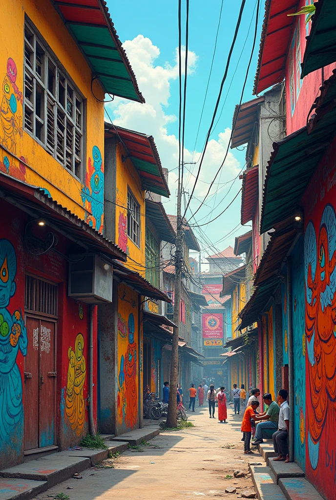 easy bangladesh street art