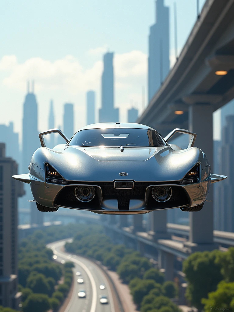 a flying car