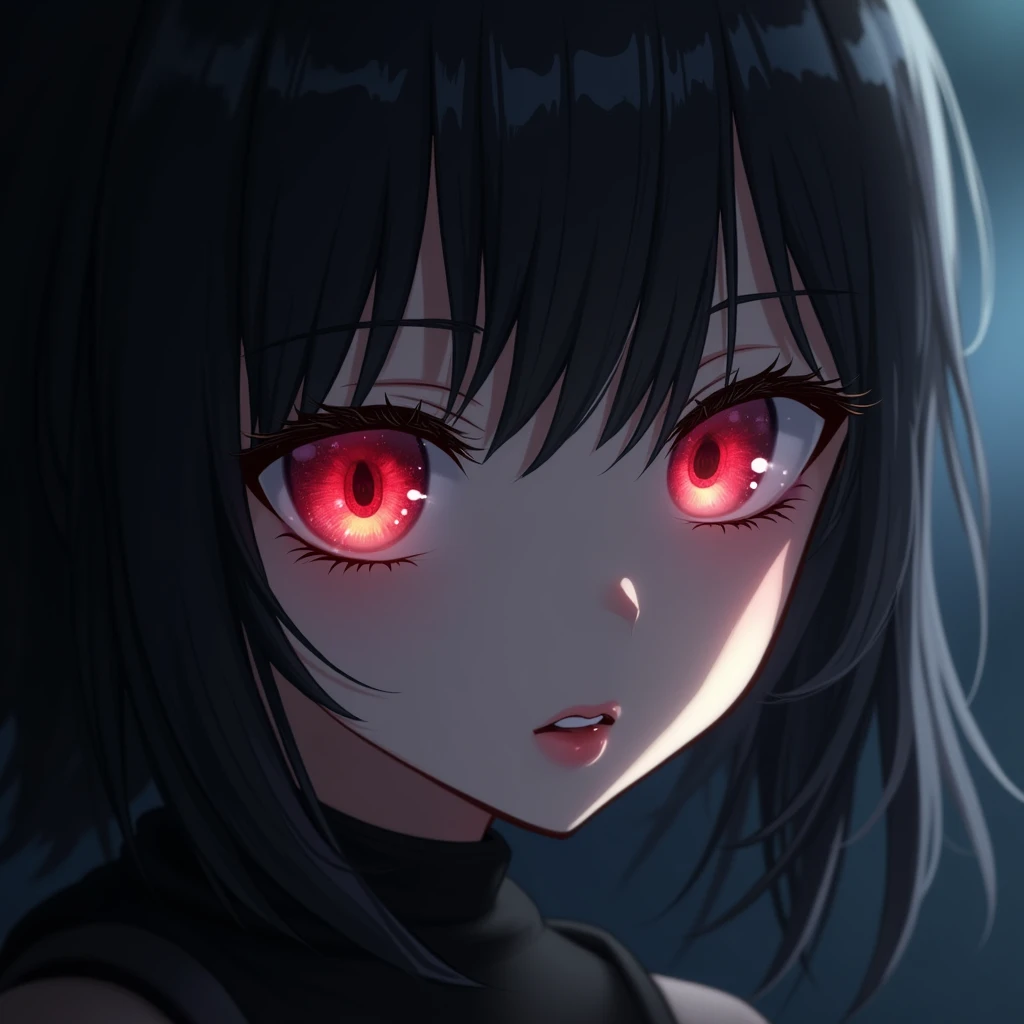 1 girl, beautiful detailed eyes, beautiful detailed lips, extremely detailed eyes and face, long eyelashes, anime style, detailed facial features, detailed clothing, intricate details, dark fantasy, dark magic, evil eye, dramatic lighting, cinematic composition, digital art, (best quality,4k,8k,highres,masterpiece:1.2),ultra-detailed,(realistic,photorealistic,photo-realistic:1.37),HDR,UHD,studio lighting,ultra-fine painting,sharp focus,physically-based rendering,extreme detail description,professional,vivid colors,bokeh
