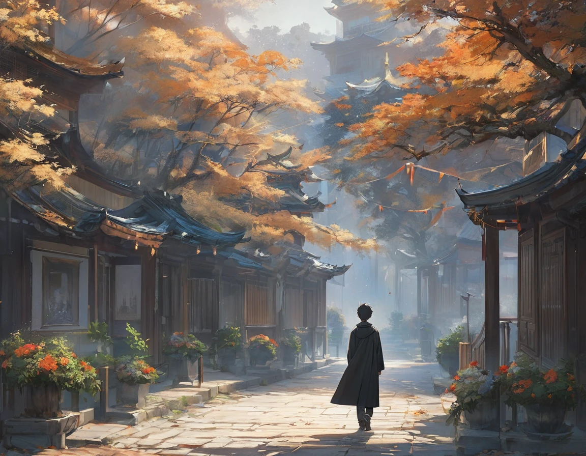 (masterpiece, Highest quality:1.2), One boy, alone