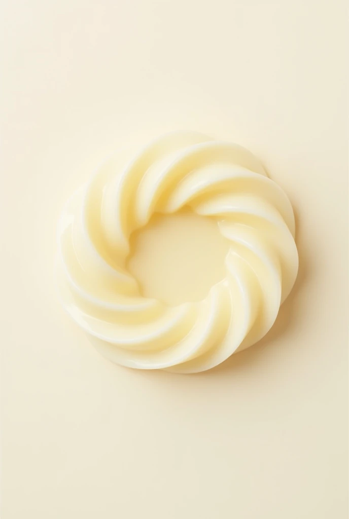 many small piece of jelly soap color ivory-white, no background, png