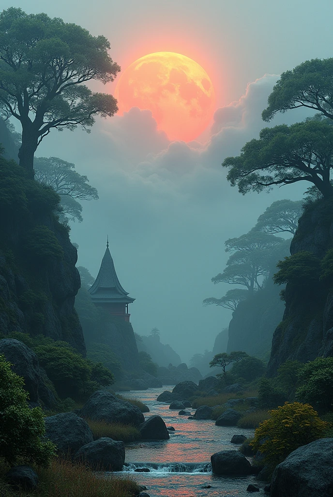 Mysterious Japanese Landscape