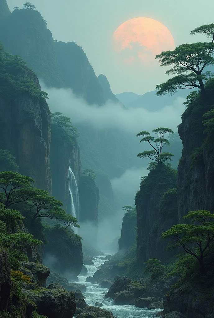 Mysterious Japanese Landscape