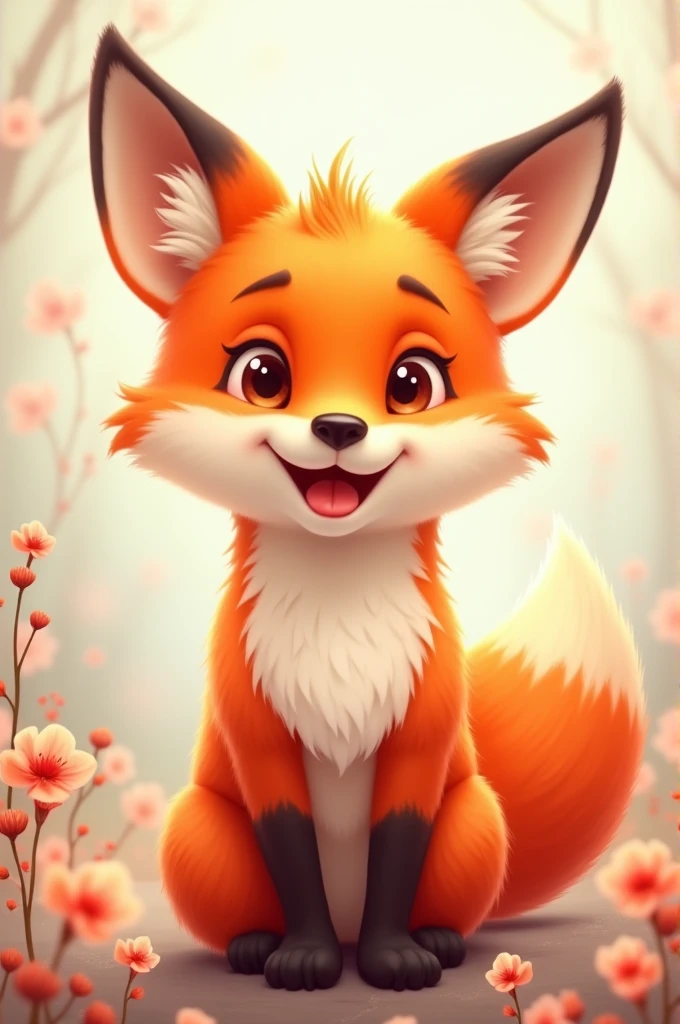 Smiling fox