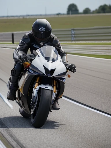 best quality, detailed, beautiful, insanely detailed, absurdres,perfect anatomy, ((two motorcycles)), (Two racer replica motorcycles speeding down the highway:1.5), (motion blur:1.2), Japanese female,black hair,27 years old, (slender), (small breasts),(super fucking beautiful),