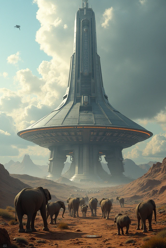 Create Noe's arc with such animals with actual technologies and tools