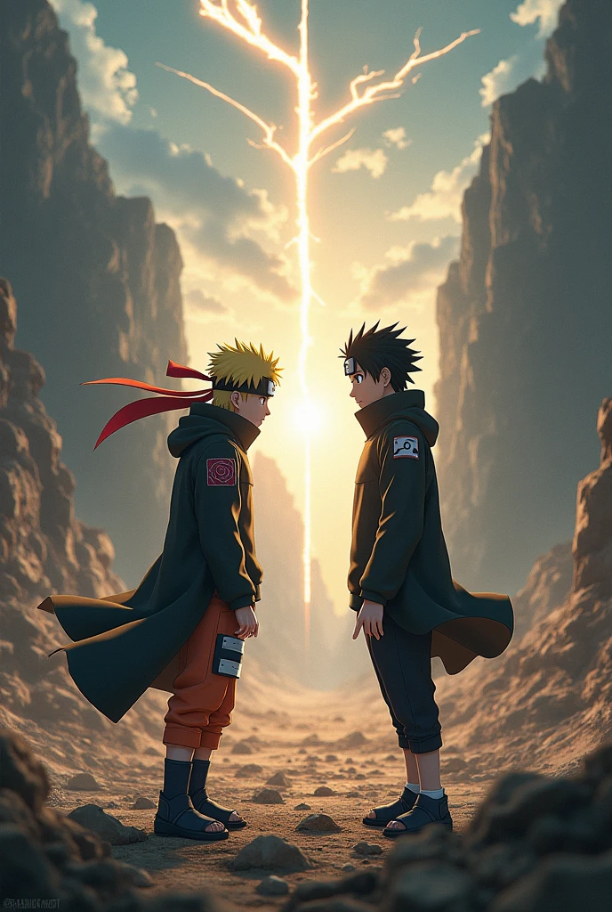 Boruto dan kawaki final battle