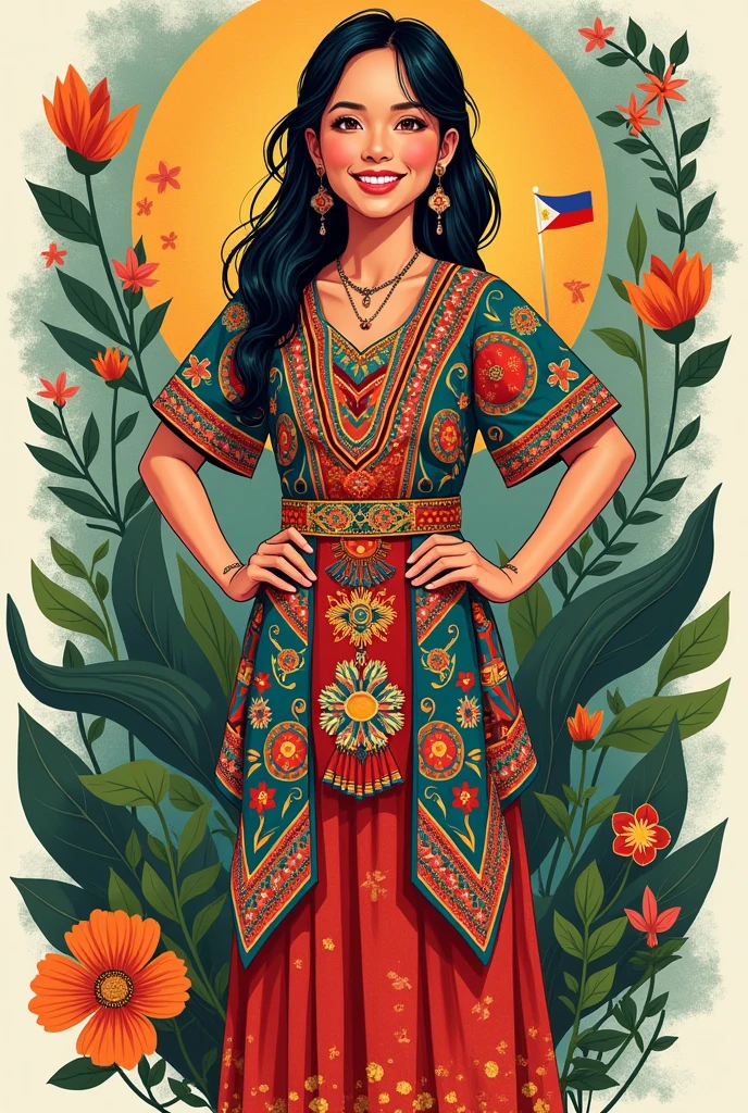 person being able to show their filipino culture, make it more drawing like filipino
more drawing like