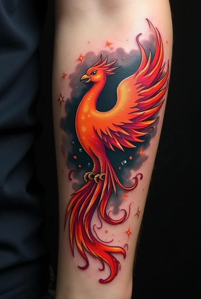 Phoenix as tatoo