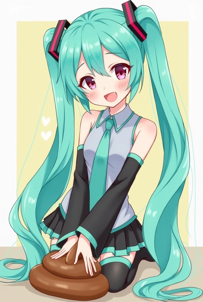 Hatsune Miku's poop