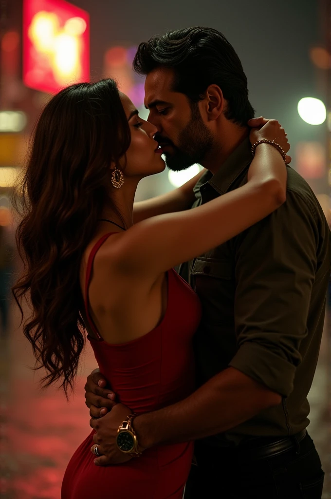 Nude kriti sanon hot romance and sex with Akshay Kumar in public places night