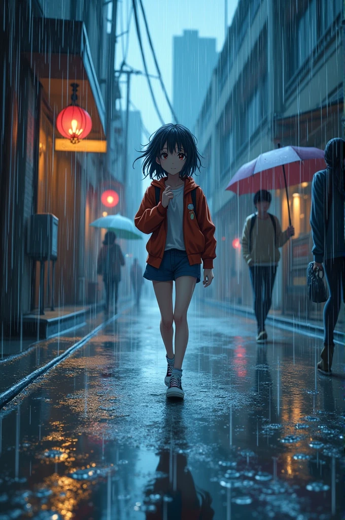 Suggest me some anime drawing that I can draw in rain
