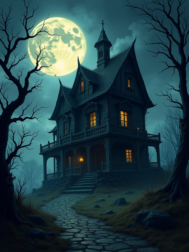 halloween house