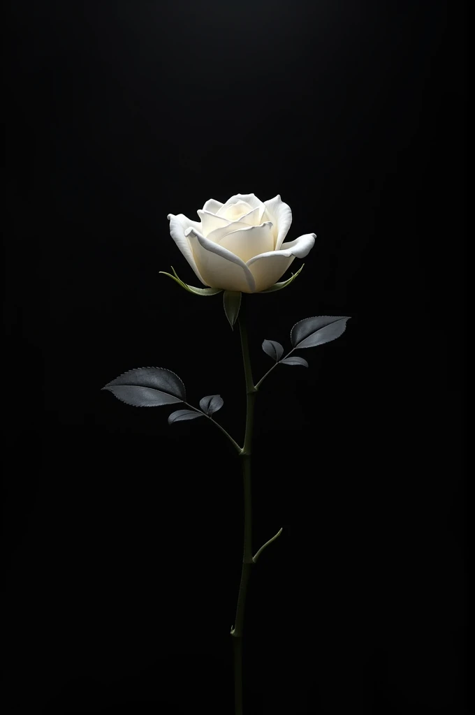 PRAY FOR SOHAIL BLACK BACKGROUND WHITE AND BLACK ROSE