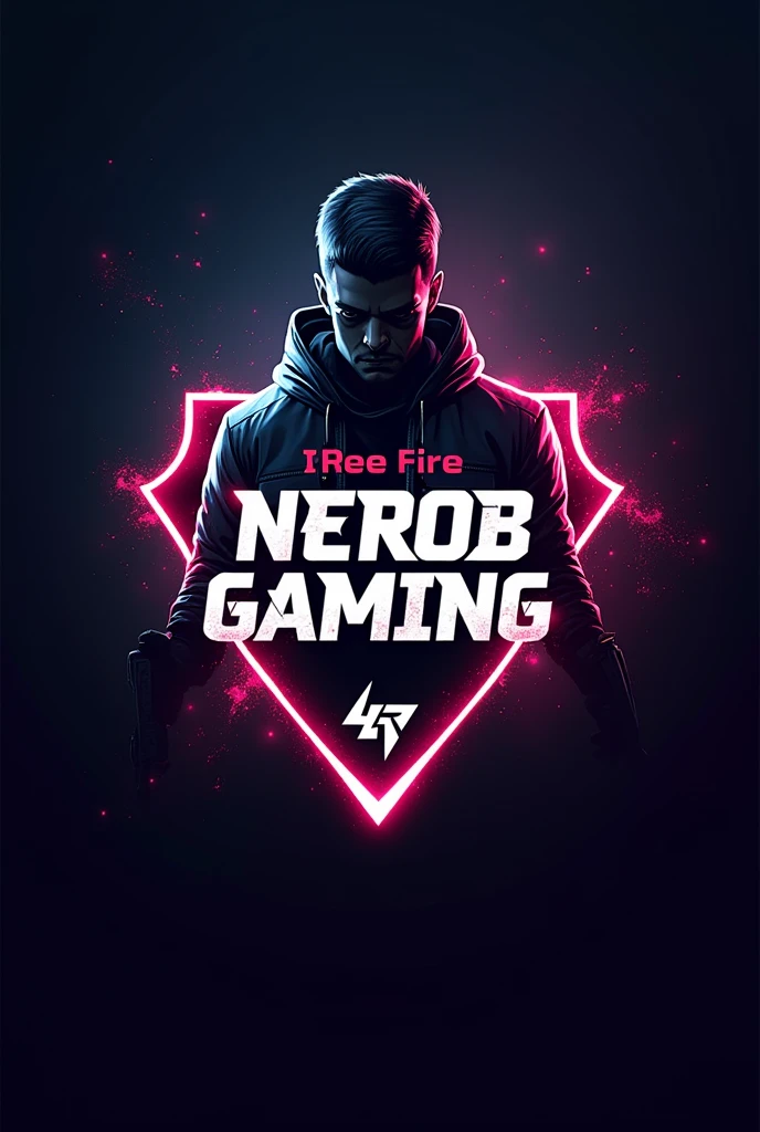 Free Fire  logon ছবির ফ্রী ফায় নামের জায়গায় নাম হবে  name NEROB GAMING 

