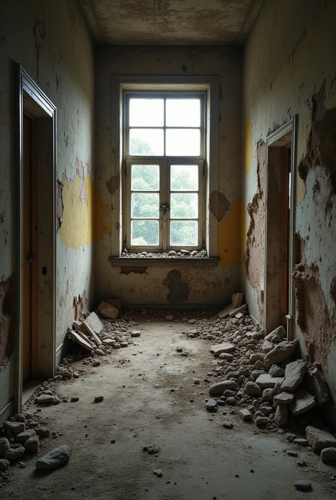Nostalgia ruins Real photograph