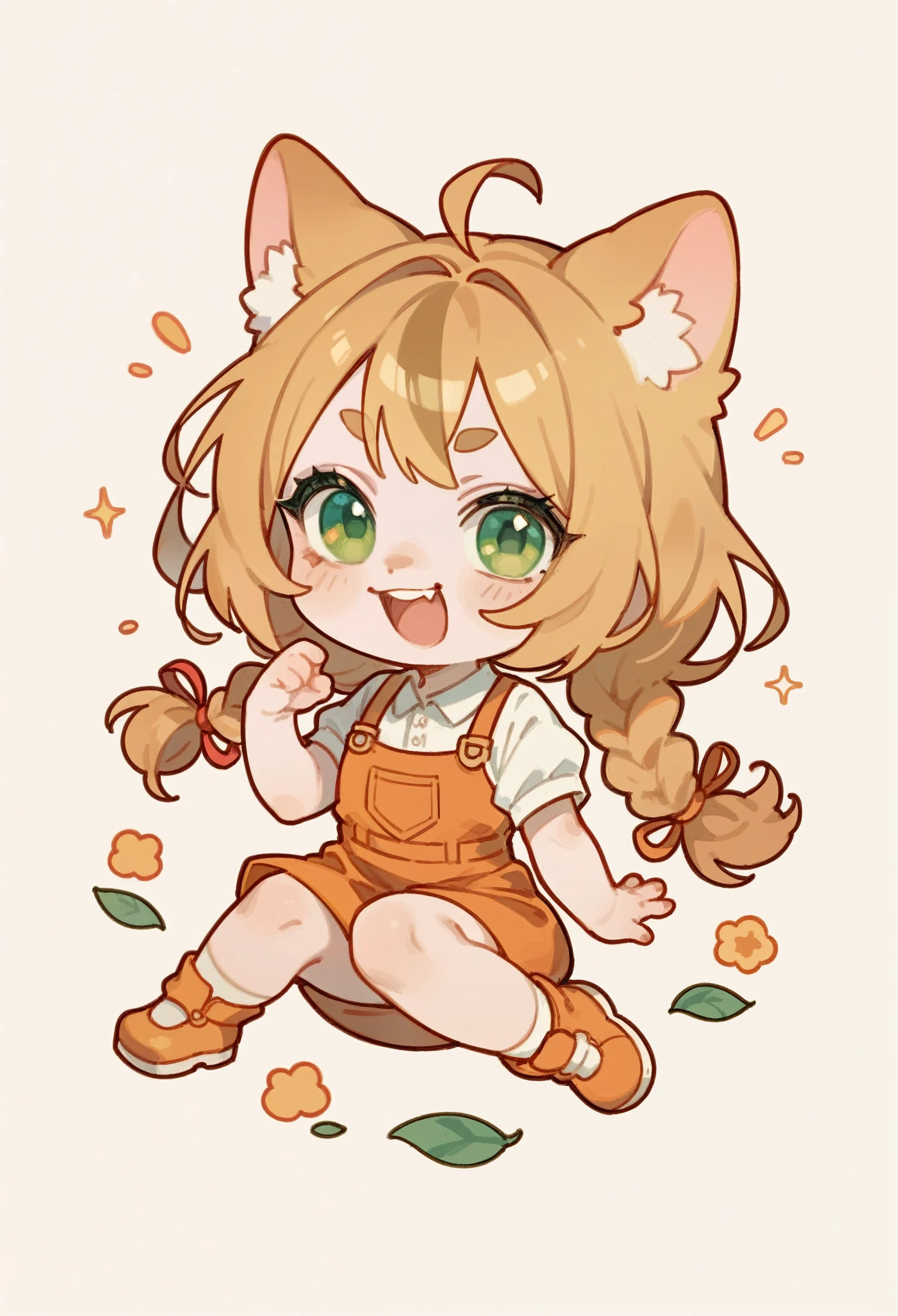 kitty girl,chibi