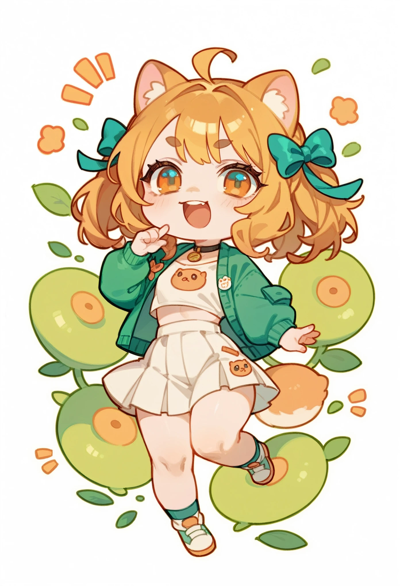 kitty girl,chibi