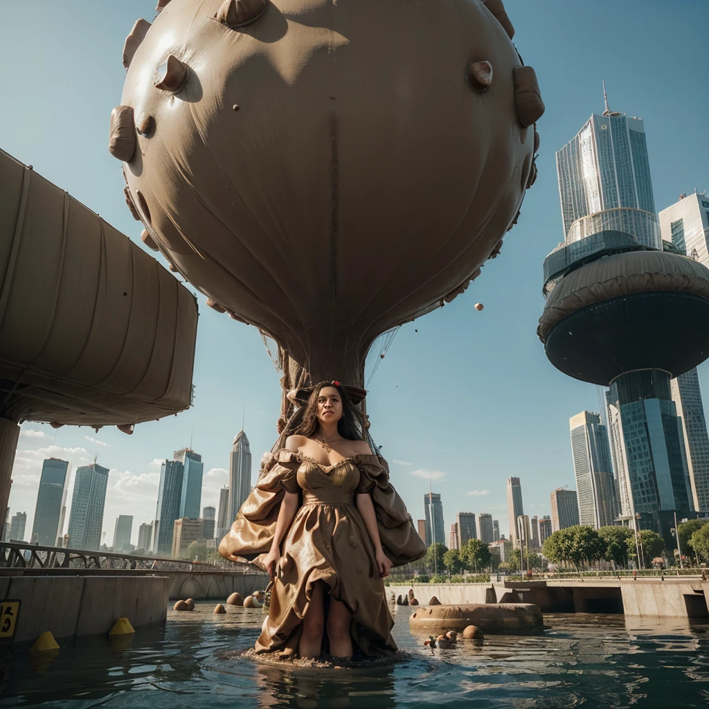 Giantess princess with a giant size ball gown Under her giant big inflatable ball dress a giant large amount of poop floats out and Under the gigantic fallen big ball gown filled with poop she squeezes a giant large amount of poop out from under the dress giant ball dress bubble gum a giant large amount of poop floats out and the princess is bigger than the cities and towers over and overgrows the whole cities and the world with poop She floods the world with giant poop The gigantic princess floods the world with her giant poop worst The small tiny cities are flooded by giant poop dress from the princess big poop She squeezes a giant large poop sausage out of her dress dress Giantess princess ball dress inflatable is bigger than the skyscrapers and overgrows and towers over the buildings The tiny cities are crushed and flooded by the giant poop poop sausage Mega gigantic poop sausage spend poop sausage pile