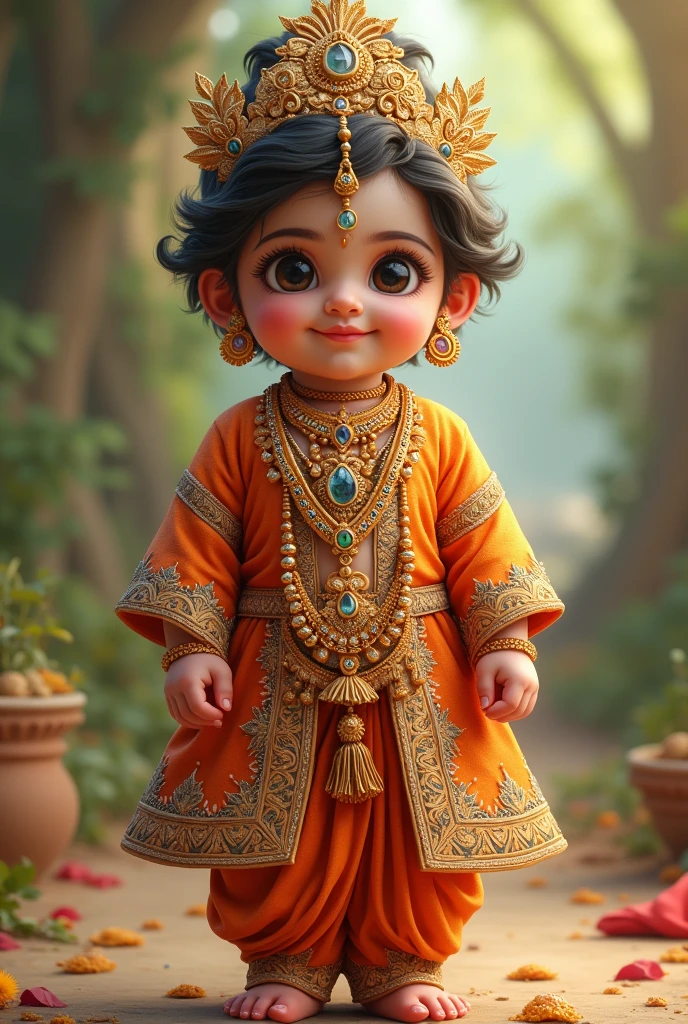 Laddu gopal beautiful dress

