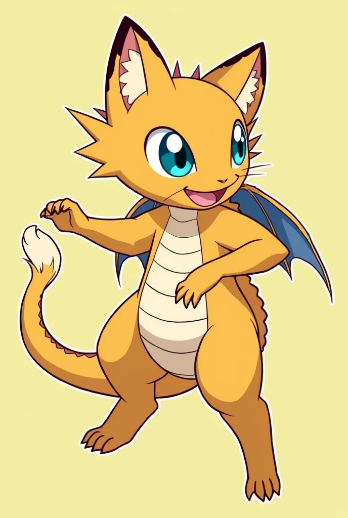 Cat、Yellow Dragon、ｃｒｄCharacter