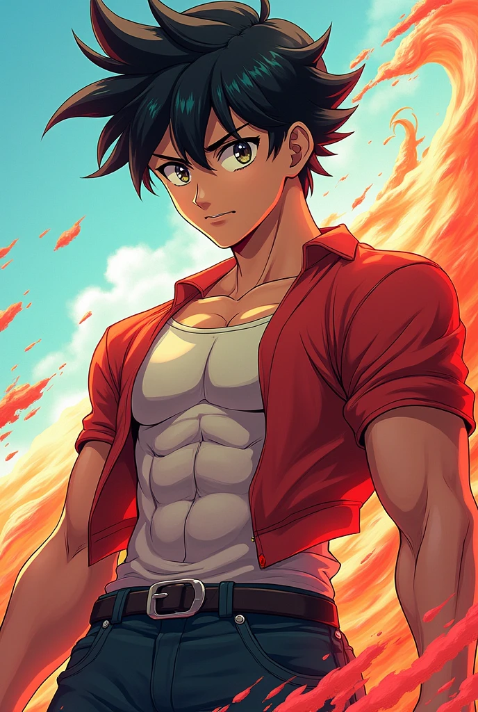 5 ool male anime character