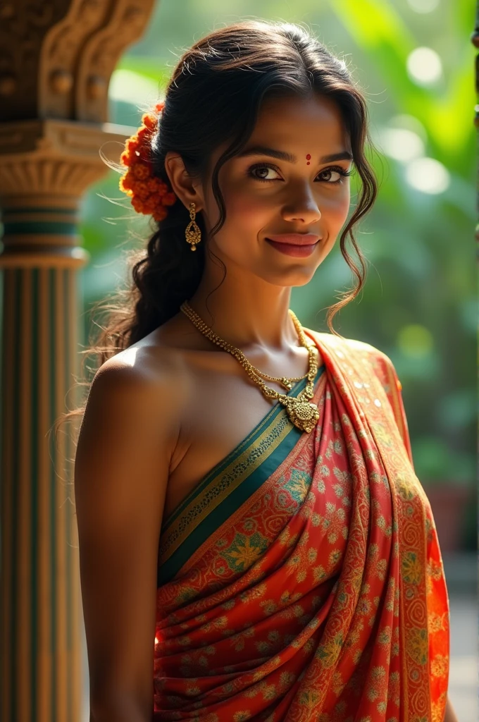 Kerala women i a saree