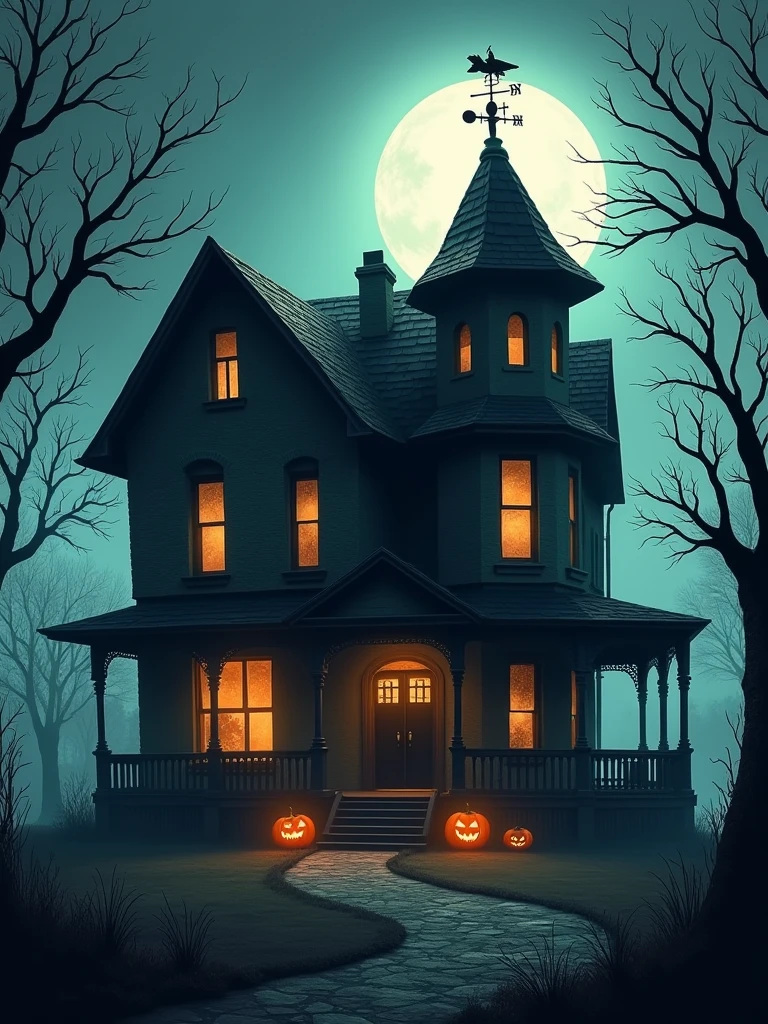 halloween house