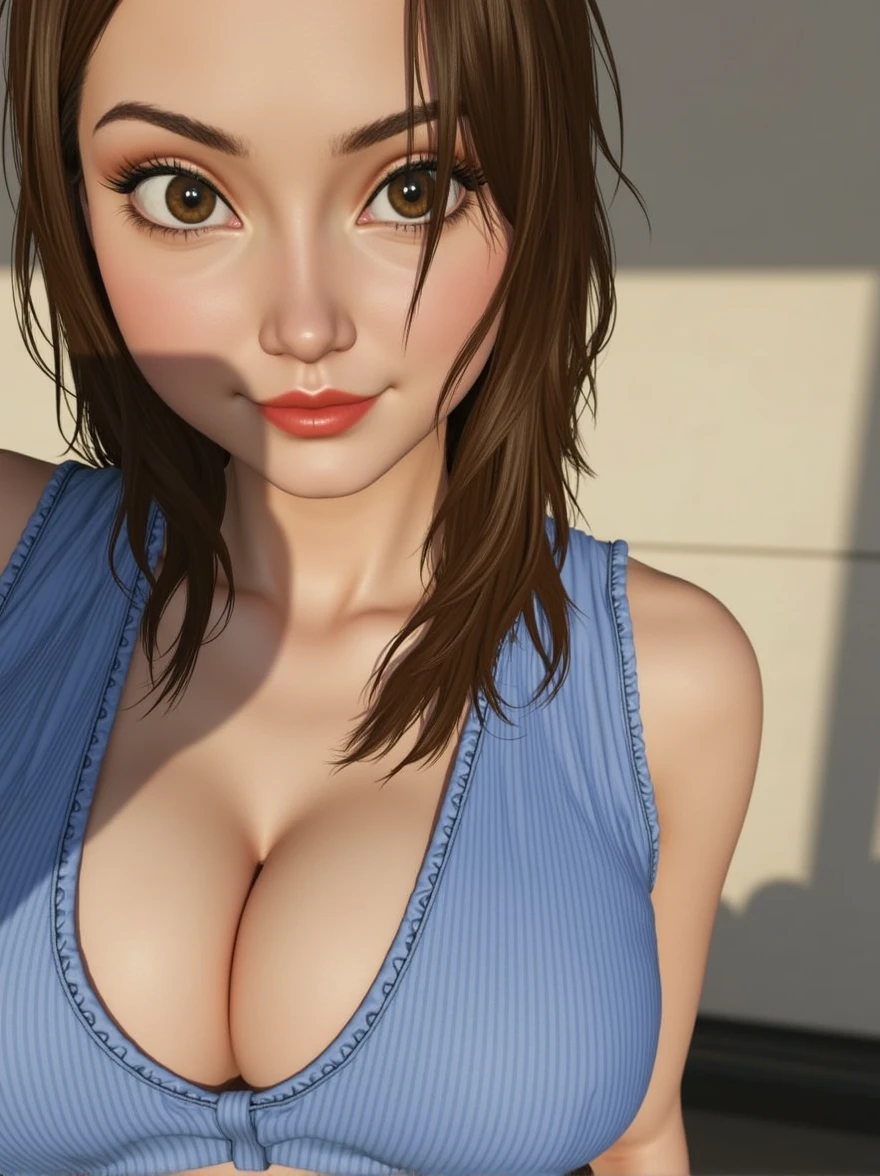 v dress, cleavage