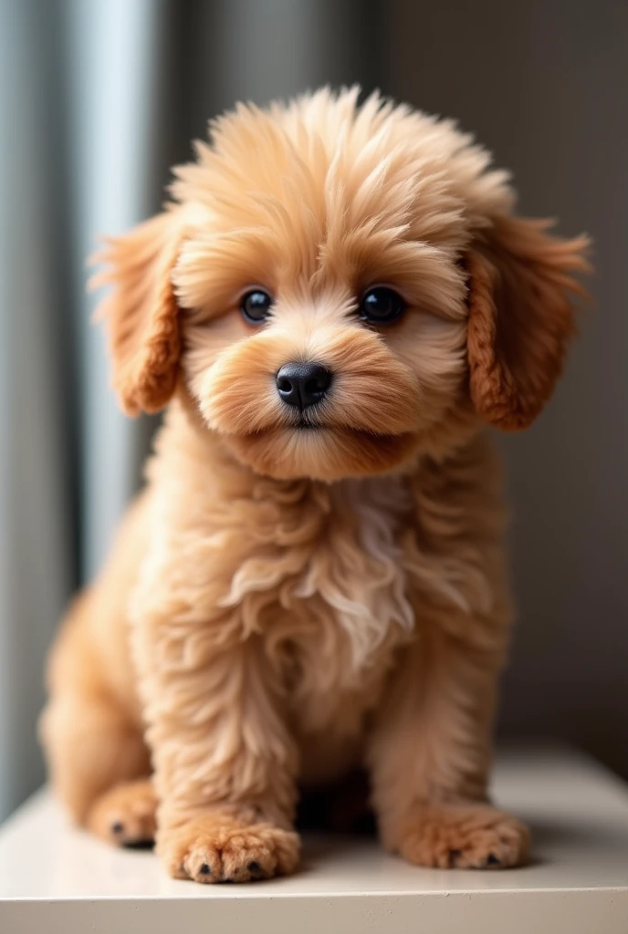 Highest quality、8k、Fluffy Toy Poodle