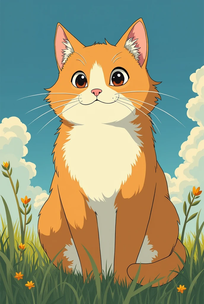 Ghibli style　Cat
