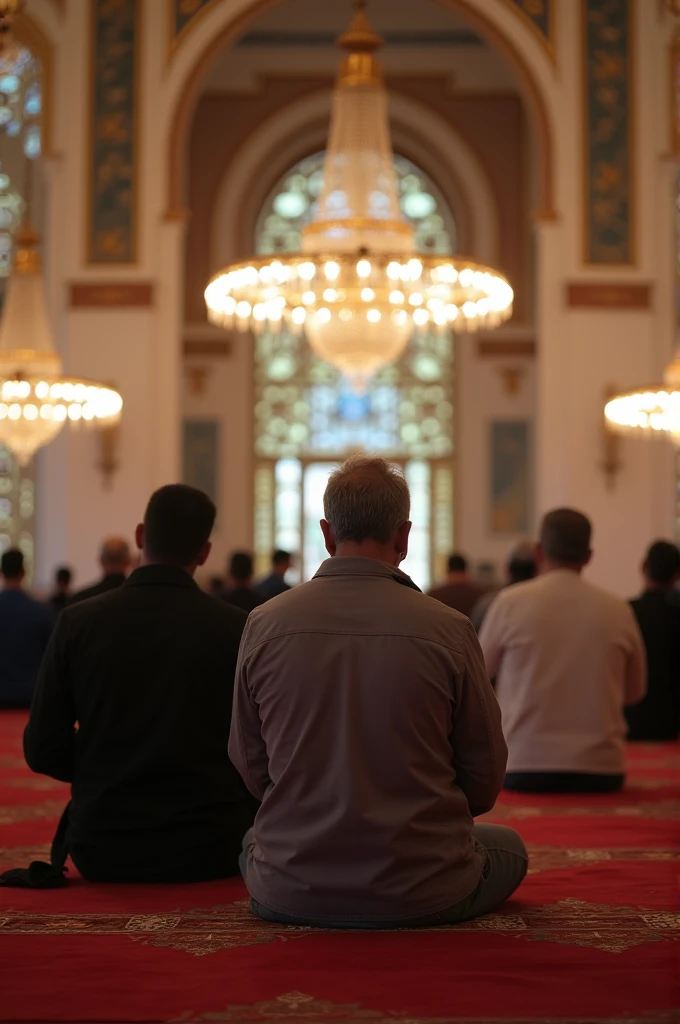 When Muslims pray in mosques
