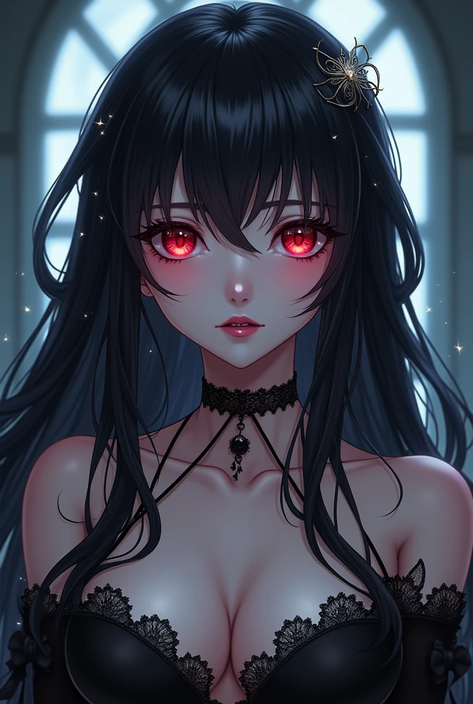 anime girl vampire beautiful