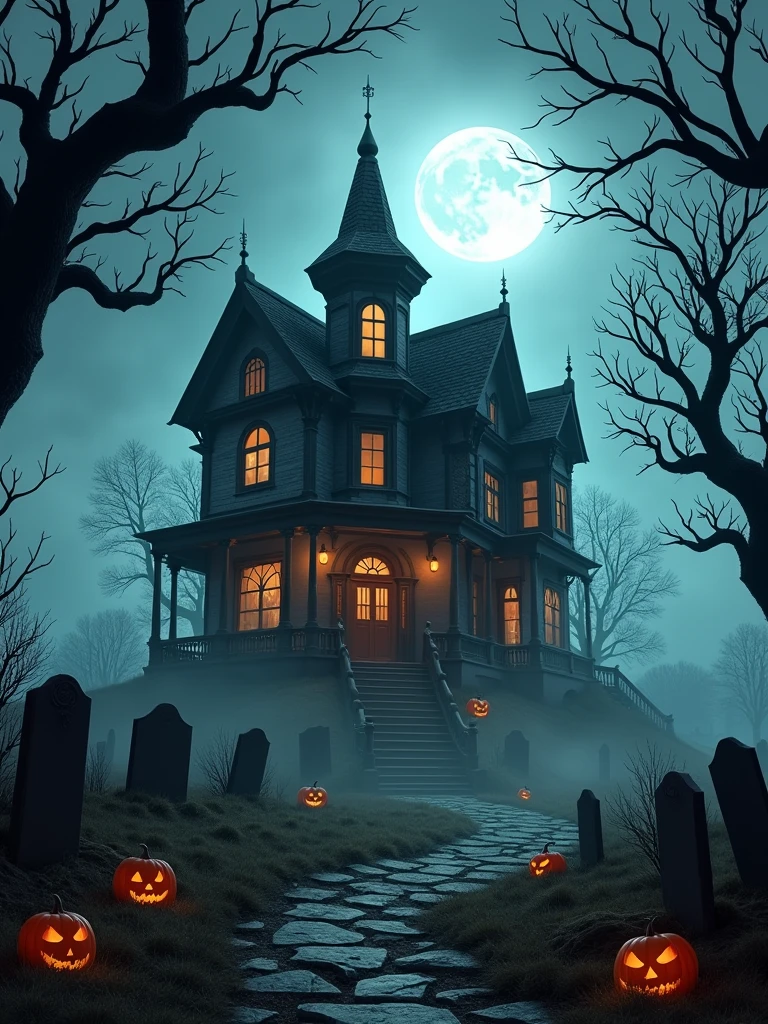 halloween house