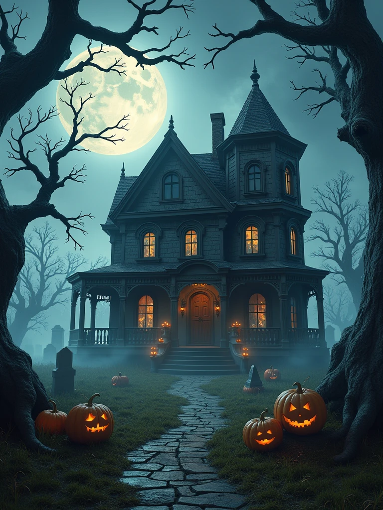 halloween house