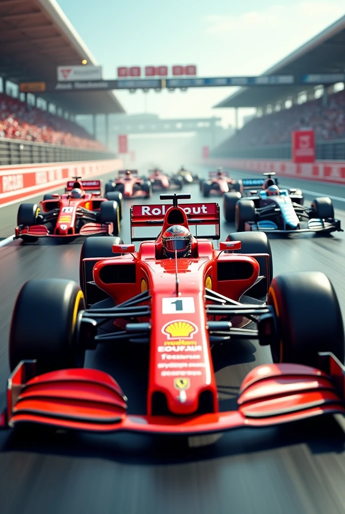 F1 racers together 
