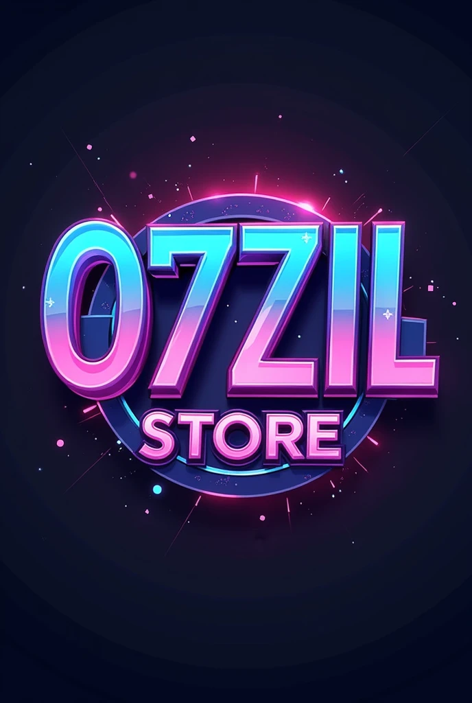 Cool logo With writing "07ZIL STORE" Roblox Gamethemes