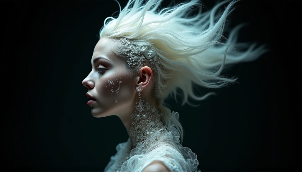 metamorphosis, alien fashion editorial, avant-garde hyper futuristic surreal fashion, extreme detail, photorealistic