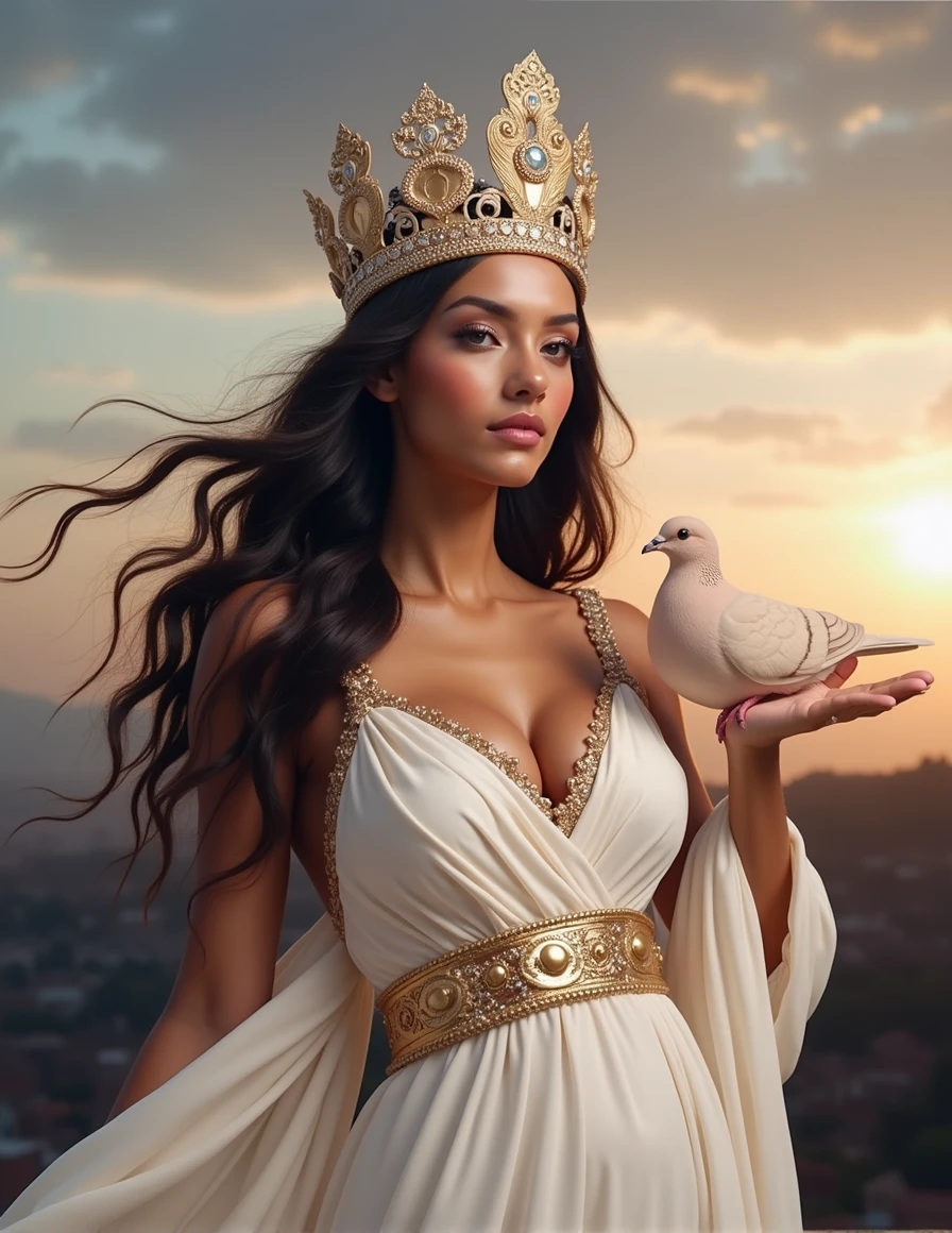 Add some dove In back ground