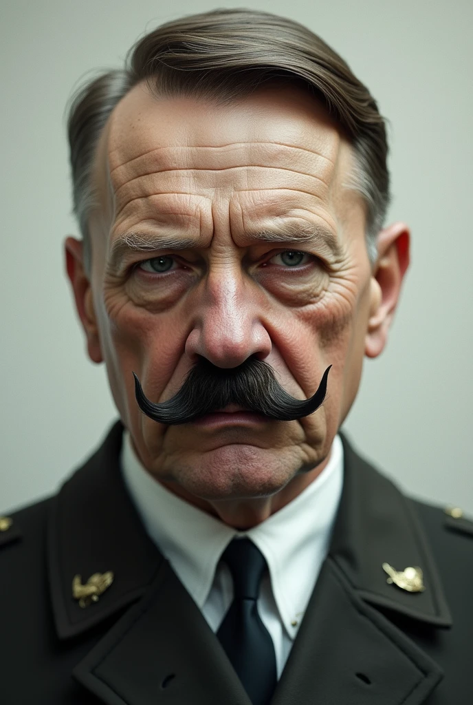 Björn Höcke with Adolf Hitler&#39;s moustache 