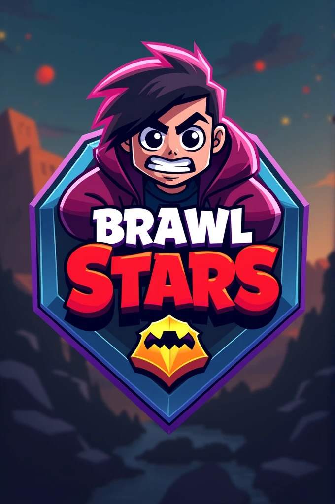 Generate a new logo by combining MrBeast logo and Brawl Stars logo