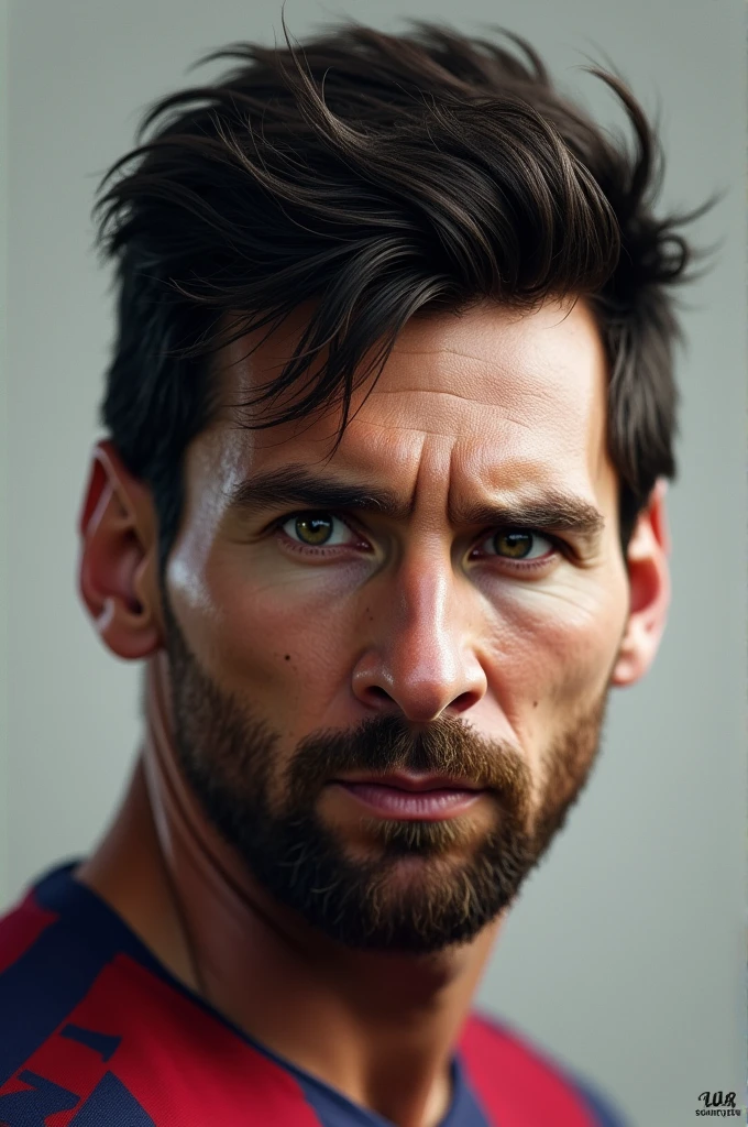 Messi hair