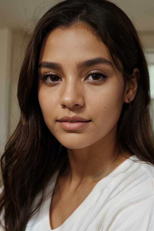 brown eyes brown face