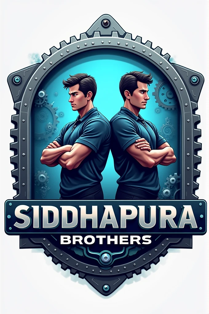 "SIDDHAPURA BROTHERS" brand logo, theme engineering purpose 
