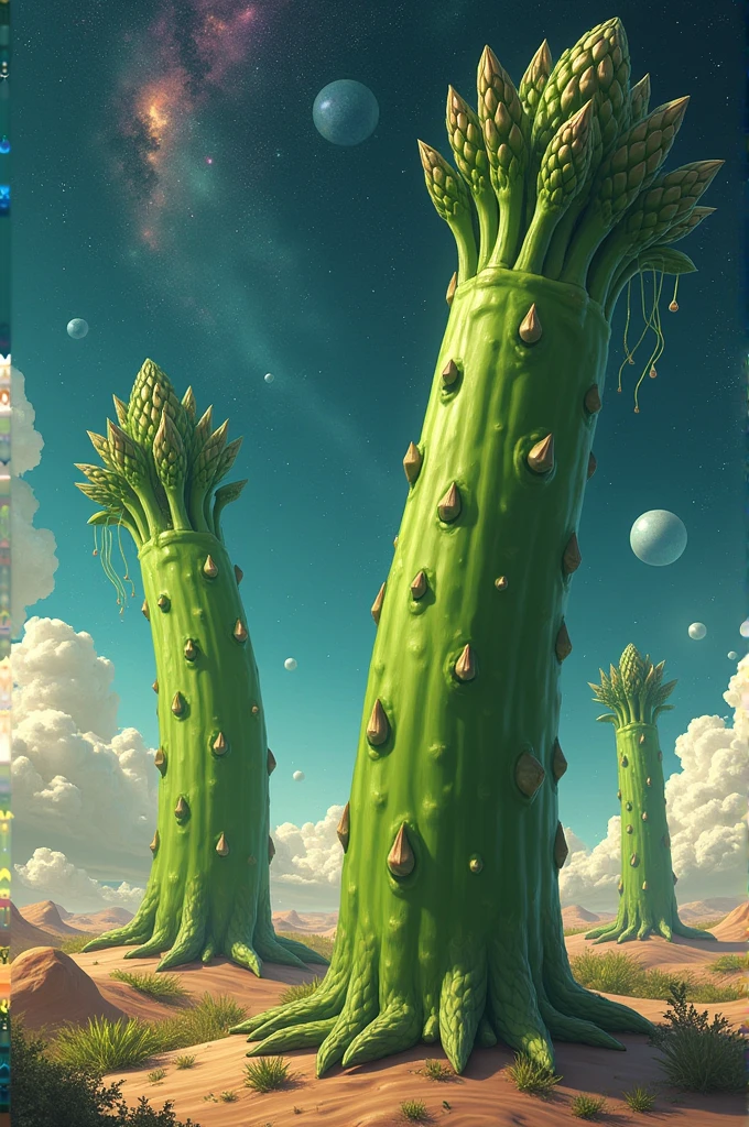 Asparagus in Space