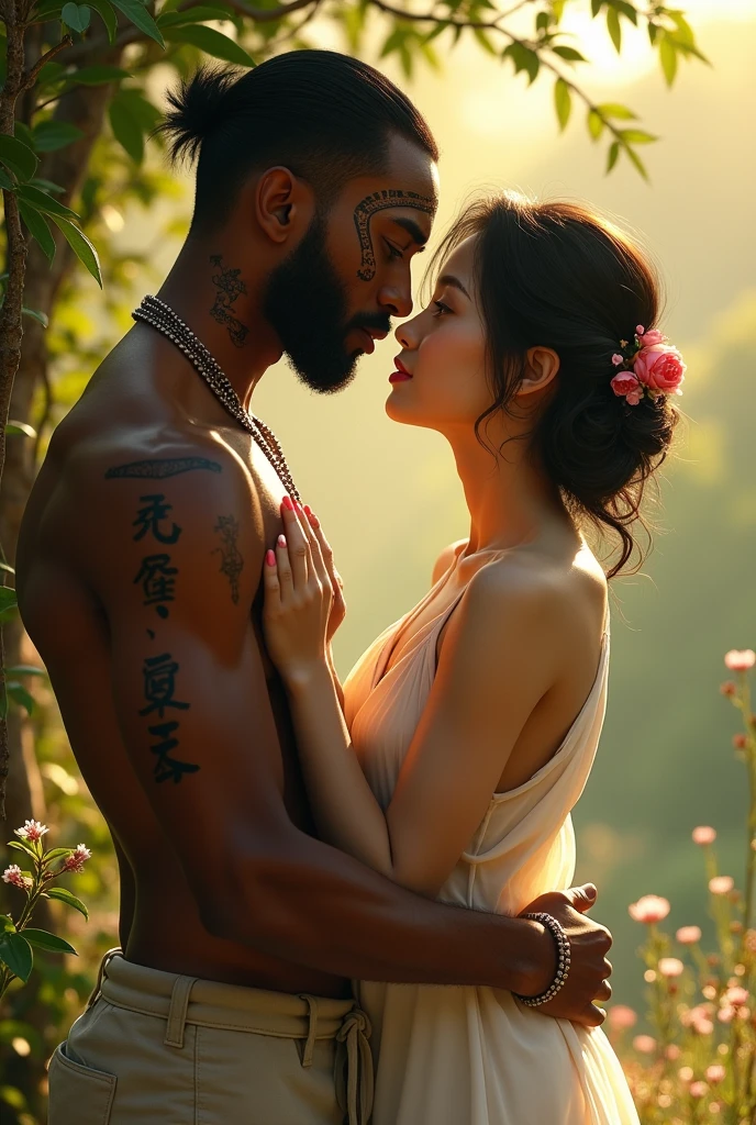 Sudanese man fall in love with Japanese woman